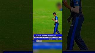 Yashasvi Jaiswal Bowling 😎trendingindiancricketerviralshortyutubeshortsshortsfeedytshort [upl. by Ellennoj]