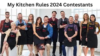 My Kitchen Rules 2024 Contestants [upl. by Brodeur]