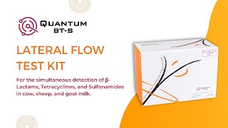 Quantum BTS  Rapid Test for the detection of βLactams Tetracyclines and Sulfonamides in milk [upl. by Whalen]