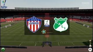 JUNIOR vs CALI  LIGA BetPlay  EA Sports  PSD1EZ [upl. by Leagiba]