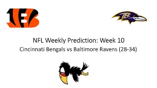 2024 NFL Week 10 Cincinnati Bengals vs Baltimore Ravens 28  34 [upl. by Ecinehs135]