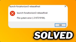 FIXED File System Error 2147219194 Error in windows 1011 [upl. by Vullo]