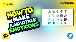 How to Make Emoticons in Kakaotalk  Beginners Guide [upl. by Oirevas]