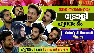 Team Hridayam Behind The Screen Moments  Full Interview  Vineeth Sreenivasan  Pranav Mohanlal [upl. by Noraf]