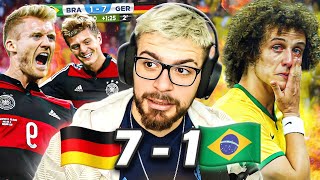 BRASIL 17 ALEMANIA REACCIÓN A LA PEOR HUMILLACIÓN EN UN MUNDIAL ¿LA PEOR BRASIL DE LA HISTORIA [upl. by Sad]