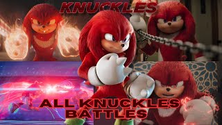 All Knuckles Battles  Knuckles Series [upl. by Kered8]