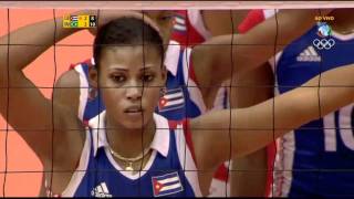 Pan 2011 Vôlei Feminino  Final  Brasil 3 x 2 Cuba  parte 1415 Record HD [upl. by Enneira]