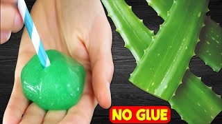 NO GLUE ALOE VERA amp SALT SLIME How to make Slime with Aloe Vera amp Salt amp Toothpaste No Glue Borax [upl. by O'Donoghue557]