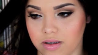 natural bronze makeup tutorial [upl. by Ecyac]