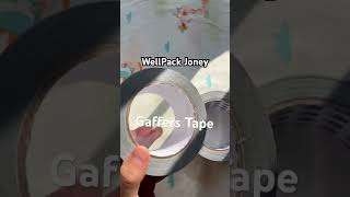 WellPack Gaffers Tape  very Nice packaging OEM [upl. by Idna933]