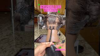 How To Do Invisible Locs ❤️⭐️ [upl. by Patterson]