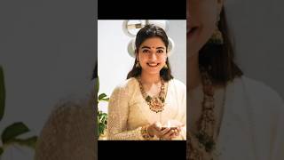 Rashmika bandanna dipavali celebrationviralyoutube shorts bhavyabanu [upl. by Ayokahs]