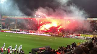 27012018 Sfeer RAFC fans in Charleroi [upl. by Amaerd]