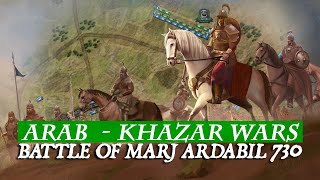 ArabKhazar Wars Continue  Animated Medieval History [upl. by Latia]