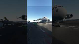 Super Cool C17 takeoff from Carrier [upl. by Killy]