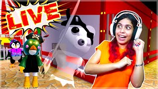 PLAYING PIGGY LIVE Stream LisboKate ROBLOX Aug 18 [upl. by Eugene]