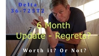 Delta 36 725T2 6 Month Update  Regrets [upl. by Uria]