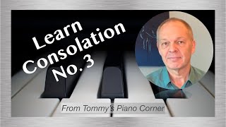 Piano Tutorial  Liszt Consolation No 3 [upl. by Elatan]