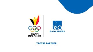 X²O Badkamers  Trotse partner van Team Belgium  Paris 2024 [upl. by Gurney574]