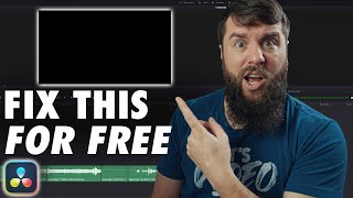 How To Easily Edit 10 Bit Videos In The FREE Version Of DaVinci Resolve Fix Black Screen [upl. by Hosea]