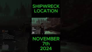 Shipwreck Location November 7th gta gtav gtaonline gaming gta5today gta5online treasurechest [upl. by Apeed]