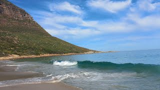 Sandy Bay Beach Cape Towns famous nudist beach on a March day in Cape Town [upl. by Naveb409]