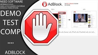 Comment Enlever les Pubs AdBlock  Google Chrome  Mozilla Firefox [upl. by Lennad]