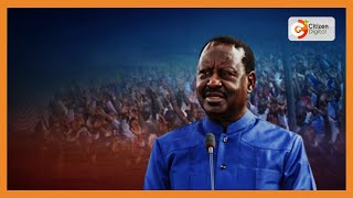 Raila Odinga says Kenya yet to realize her goals 60 years later [upl. by Aicenev]