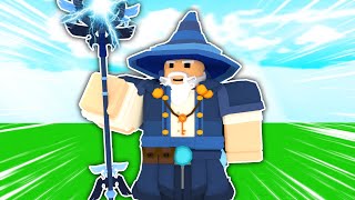 NEW Wizard Kit In ROBLOX Bedwars [upl. by Ahseena]