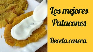 El secreto para unos patacones crocantes  Receta de Patacones colombianos [upl. by Winstonn672]