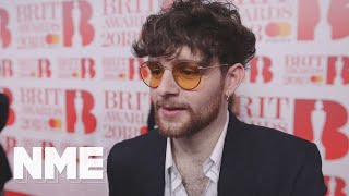 Tom Grennan on meeting Liam Gallagher Dave Grohl and Alex Turner the BRITs 2018 and his Brixton A [upl. by Nedia230]