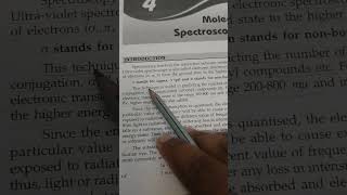 Molecular spectroscopy 2 introduction [upl. by Kiah]