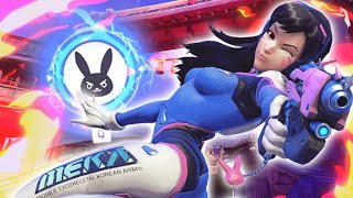 OLD BABY DVA WAS OVERPOWERED Overwatch Classic [upl. by Poler]