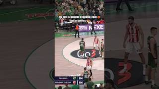 You have 13 seconds to become a HERO  Dunston delivers  Zalgiris vs Crvena zvezda [upl. by Adnolahs]