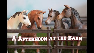 Silver Star Stables  S03 E04  A Afternoon at the Barn Schleich Horse Series [upl. by Isbella121]