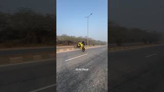 Wheelie On Zx10r  Zx10r Wheelie flyby  Zx10r with Sc project [upl. by Woodcock]