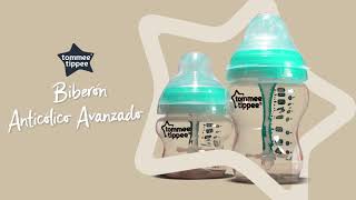 Biberón Anticólico Avanzado de Tommee Tippee [upl. by Rodavlas]