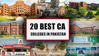 Best CA Institutes and Colleges in Pakistan  20 best institutes for CA  Professionals Legacy [upl. by Naujyt]