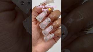 Subscribe for more nail inspo🥰nails pressonails nailinspo shortsfeed nailart naildesigns [upl. by Titus]