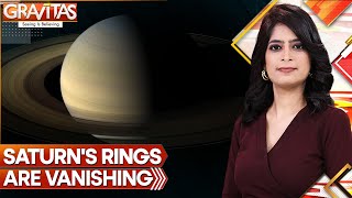 Saturns rings to disappear in six months  Gravitas  World News  WION [upl. by Namijneb]