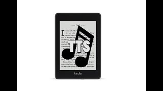 Kindle Paperwhite 4 TTS Text to Speech [upl. by Atiuqiram977]