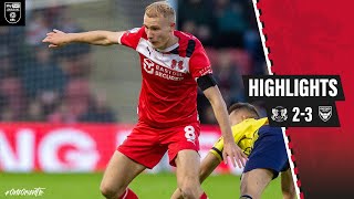 Highlights Leyton Orient 23 Oxford United [upl. by Reema]