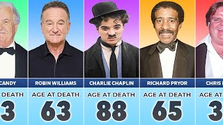 Famous Comedians Who Have Died [upl. by Brindell710]