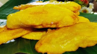 പഴം പൊരി  Pazham Pori Recipe Ethakka Boli  Ethakka Appam  Evening Snack  Swapnas Food Book [upl. by Saul230]