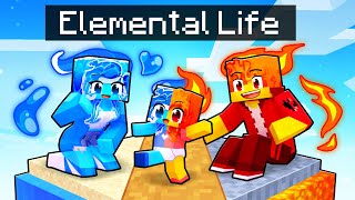 Having an ELEMENTAL LIFE in Minecraft [upl. by Ripp473]