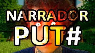 Minecraft com 🤬 NARRADOR 🤬 [upl. by Liek]