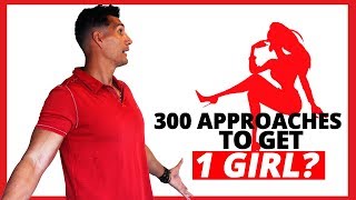 Cold Approach Tips 300 Approaches To Get 1 GIRL [upl. by Emelda544]