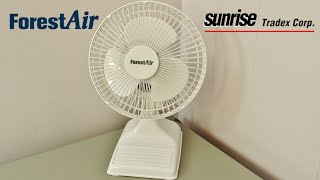 2018 Sunrise ForestAir 15 cm Desk or Clip Fan  Unboxing [upl. by Lesley382]