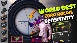 World Best Sensitivity Settings Guide 🔥 For All Devices Gyroscope And Non Gyro ✅  PUBG MOBILEBGMI [upl. by Janel]