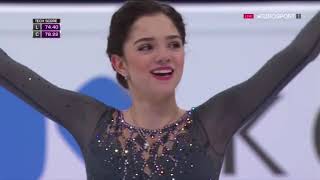 Evgenia Medvedeva RUS  Gold Medal  Ladies Free Skate  2017 World Championships  Eurosport 1 [upl. by Elleinet277]